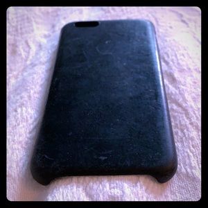 Apple iPhone 6s navy leather case